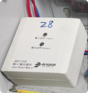 再谈青鸟输入输出模块JBF5142A连接切电问题